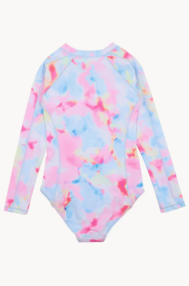 Girls Pia Long Sleeve Sunsuit - Image 3