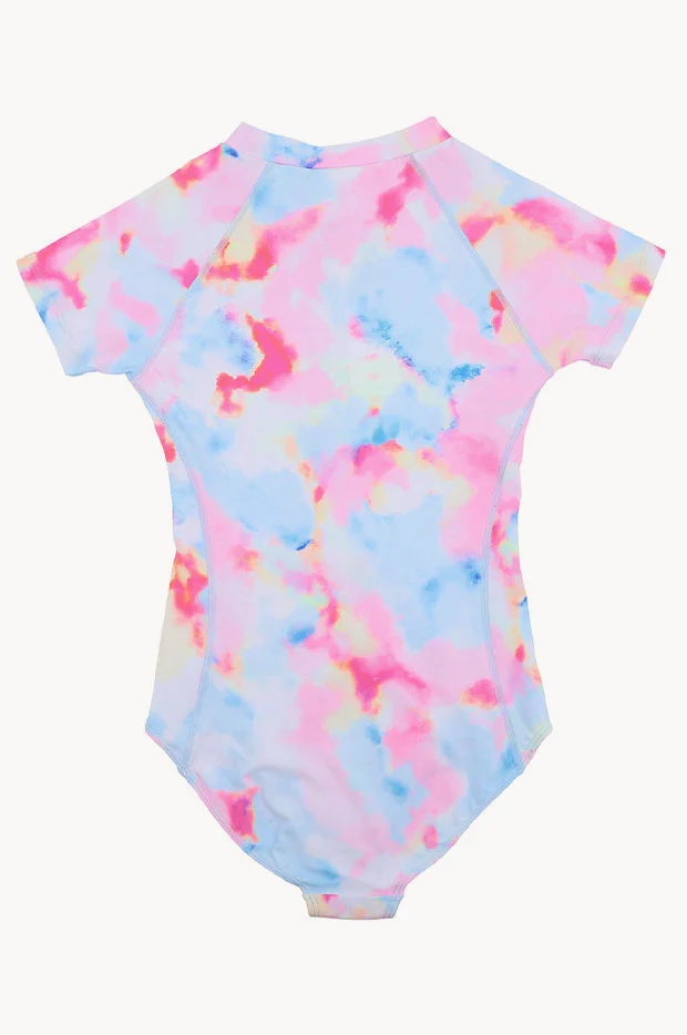 Girls Pia Short Sleeve Sunsuit - Image 2