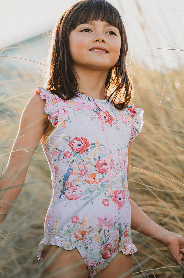 Girls Tali Short Sleeve Sunsuit