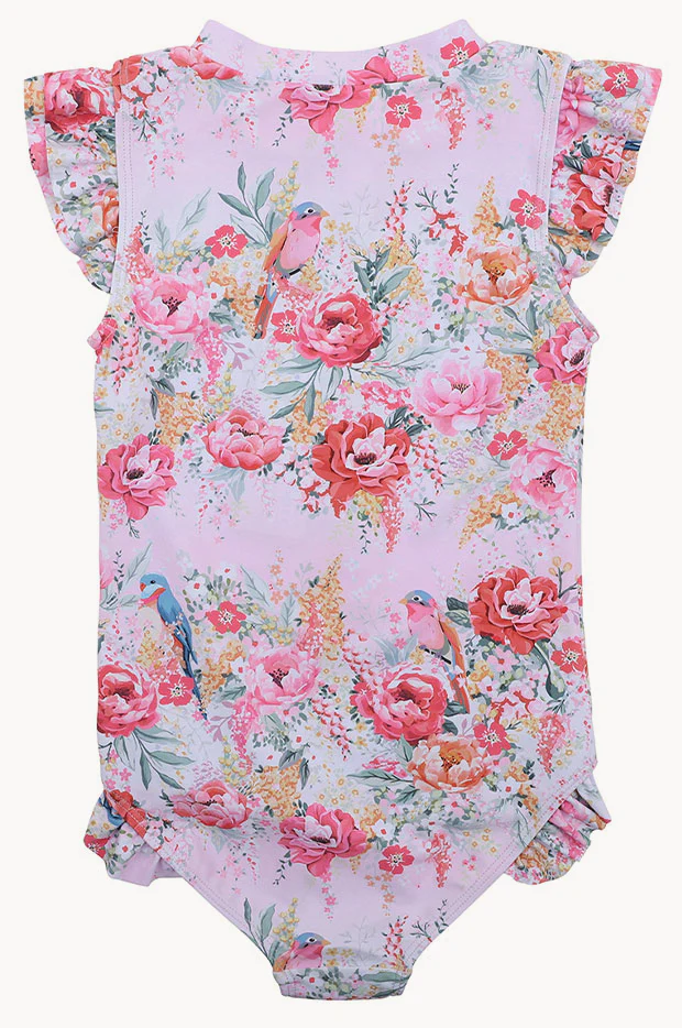 Girls Tali Short Sleeve Sunsuit - Image 3