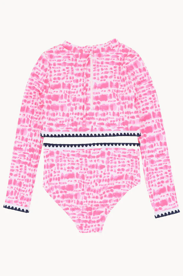Teen Girls Koa Print Crop Suntop Set - Image 3