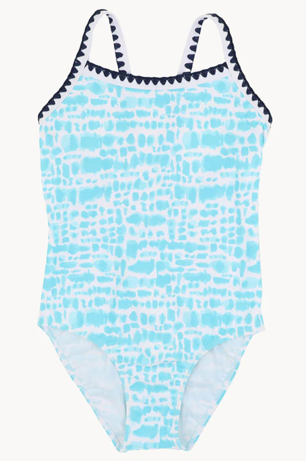 Teen Girls Koa Print One Piece - Image 2