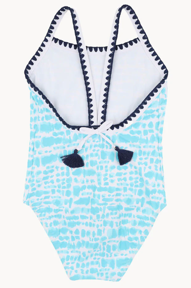 Teen Girls Koa Print One Piece - Image 3