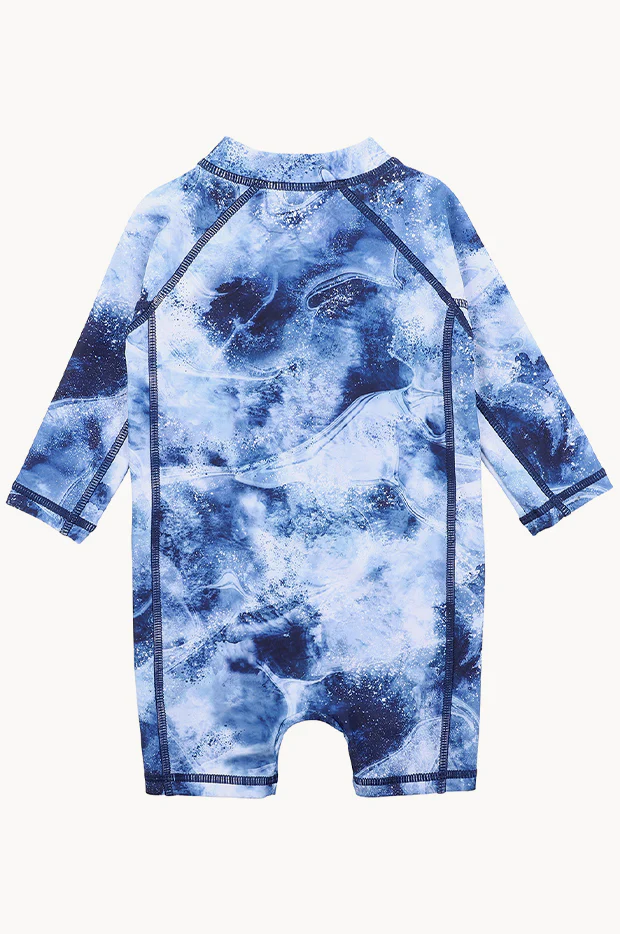 Toddler Boys Max Swirl Zip Sunsuit - Image 2