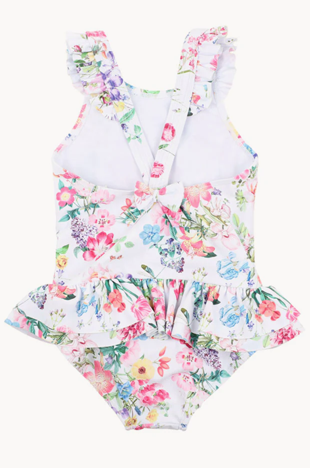 Toddler Girls Allegra Frill One Piece - Image 2