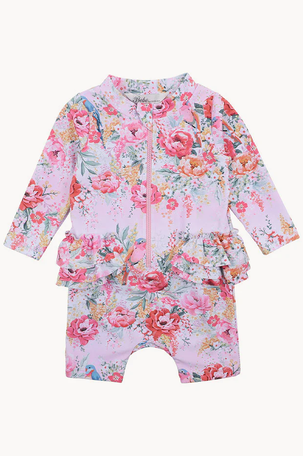 Toddler Girls Boyleg Sunsuit - Image 2