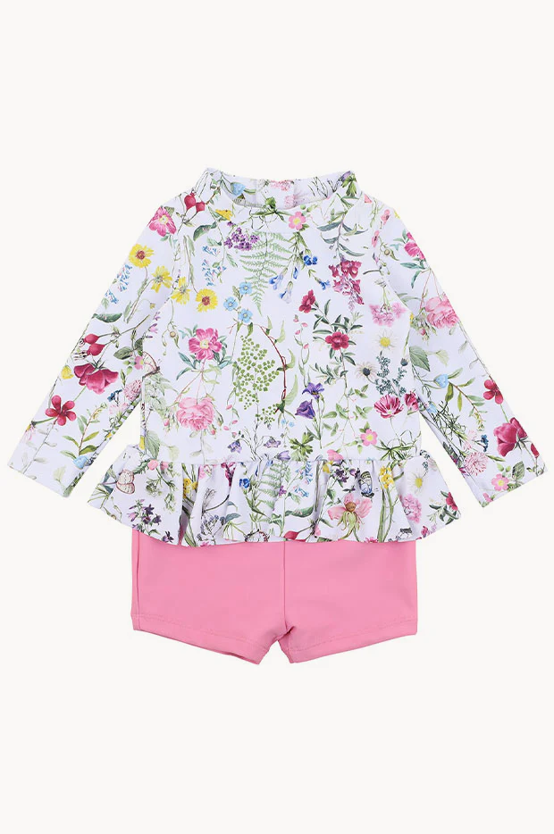 Toddler Girls Eden Boyleg Sunsuit - Image 3