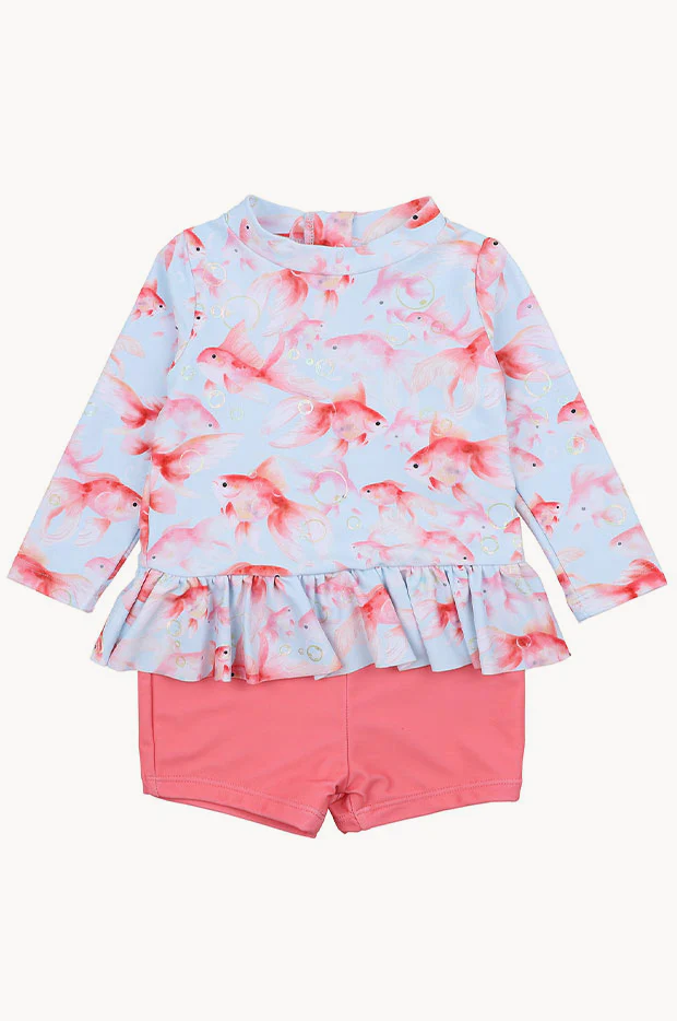 Toddler Girls Jasmine Boyleg Sunsuit - Image 2