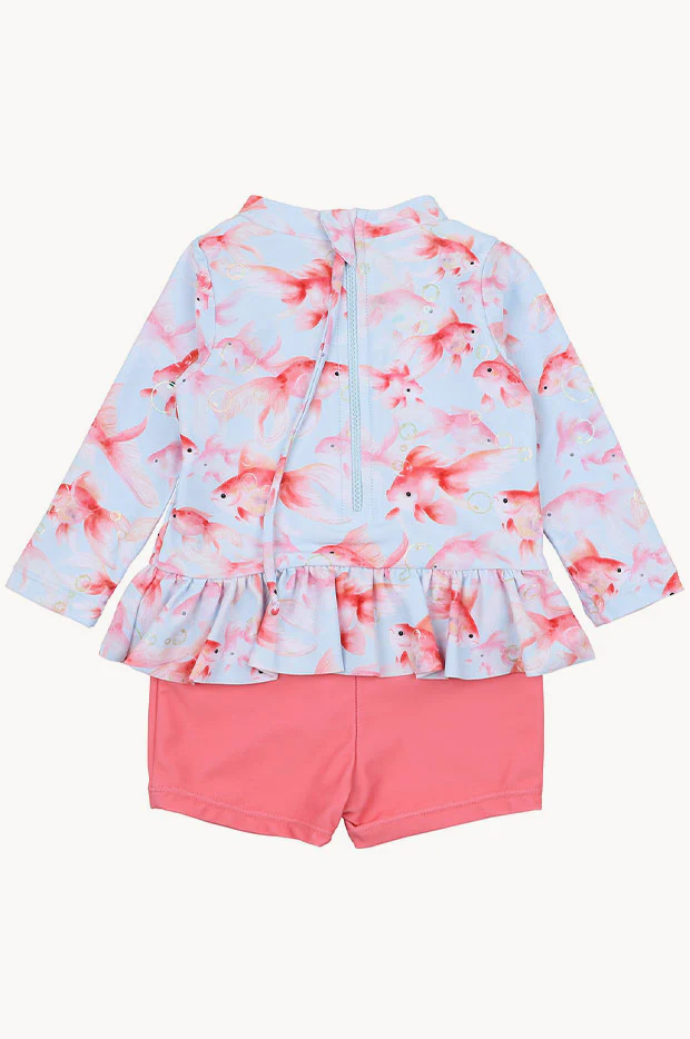 Toddler Girls Jasmine Boyleg Sunsuit - Image 3