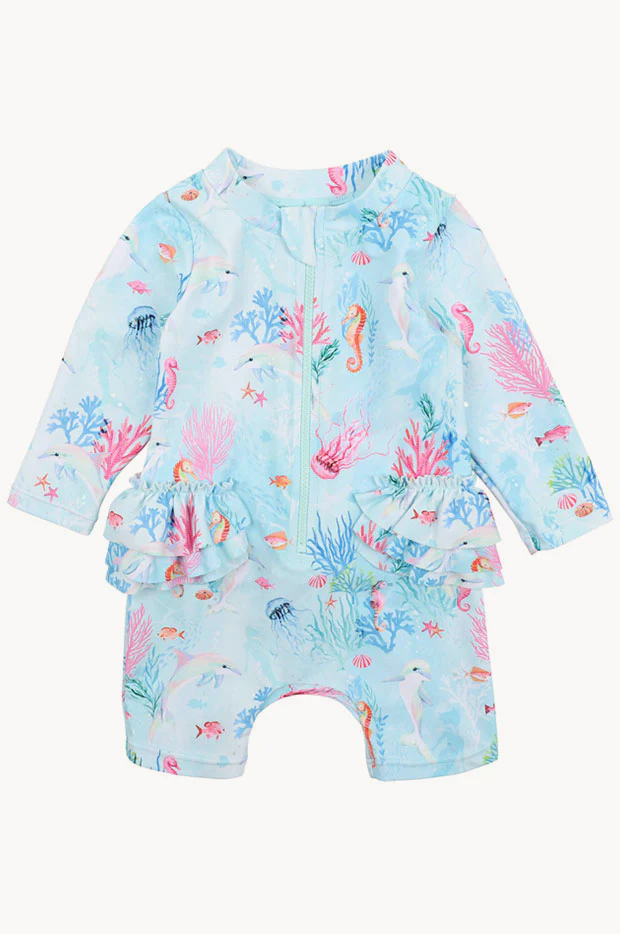Toddler Girls Malia Frill Sunsuit