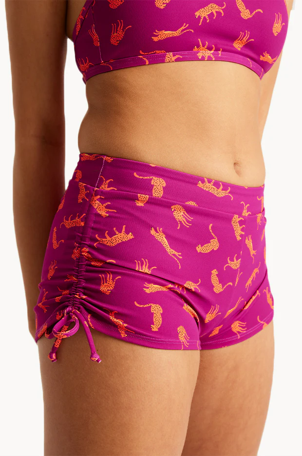 Girls Cheetah Chase Crop Set - Image 3