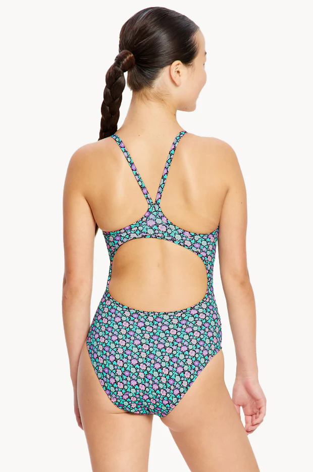 Girls Luna Blossom Racer One Piece - Image 2