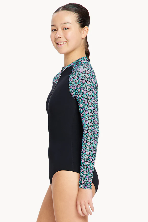 Girls Luna Blossom Sunsuit - Image 3