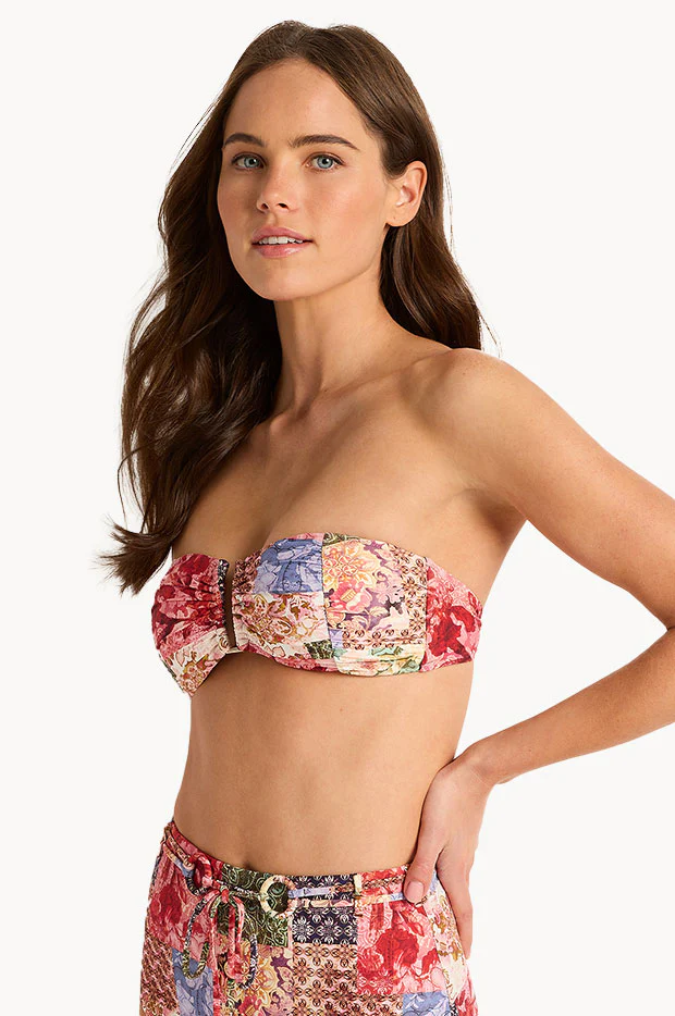 Frankie Ruched U Wire Bandeau - Image 2