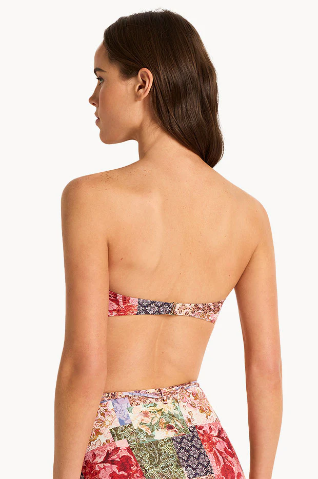Frankie Ruched U Wire Bandeau - Image 3