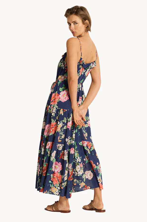 Gina Frill Tiered Midi Dress - Image 2