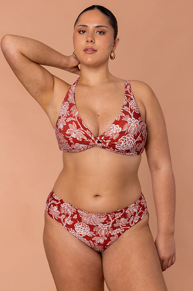 Inez Mid Rise Ruched Pant - Image 3