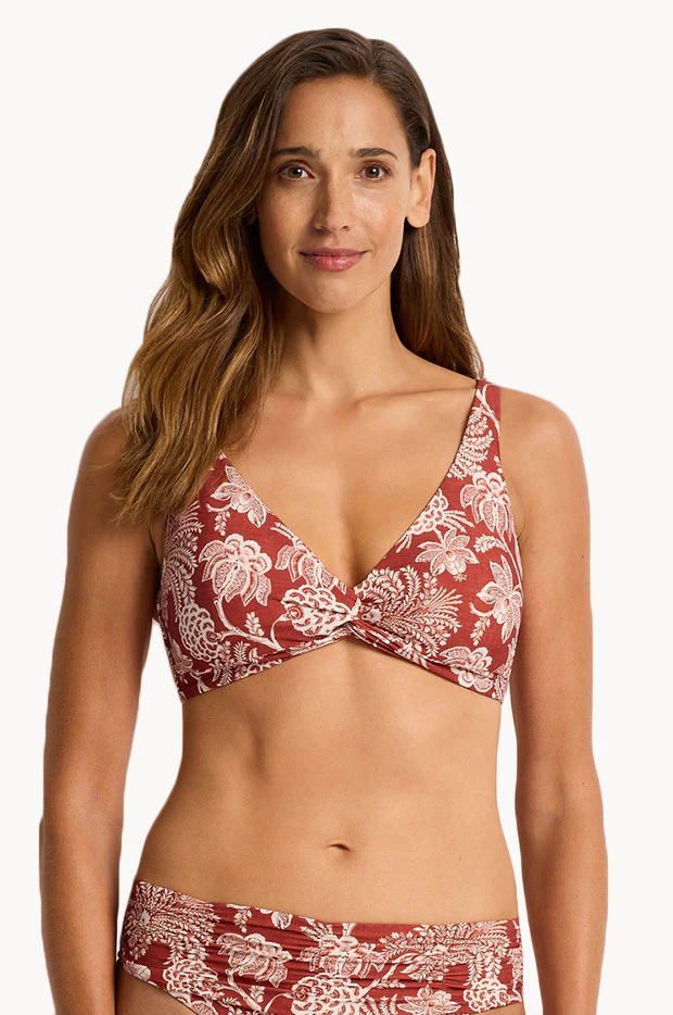 Inez Multi Fit Twist Crop