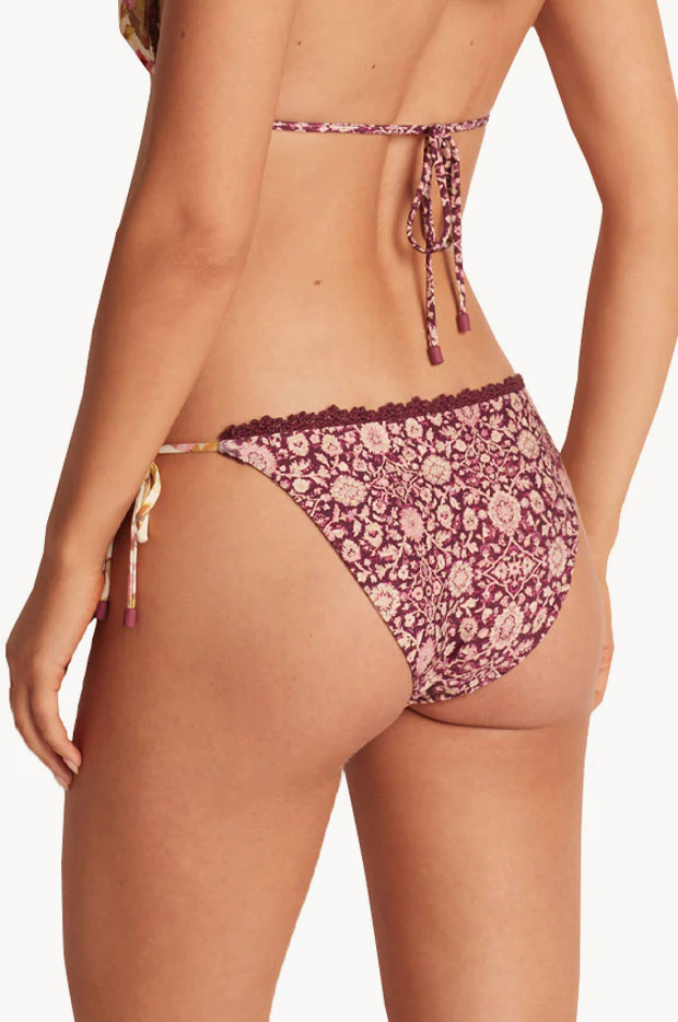 Kara Boho Crochet Tie Side Pant - Image 2