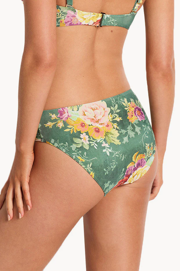Lilah Mid Rise Ruched Pant - Image 2