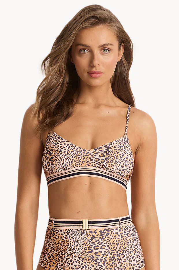 Montana Elastic Trim Crop