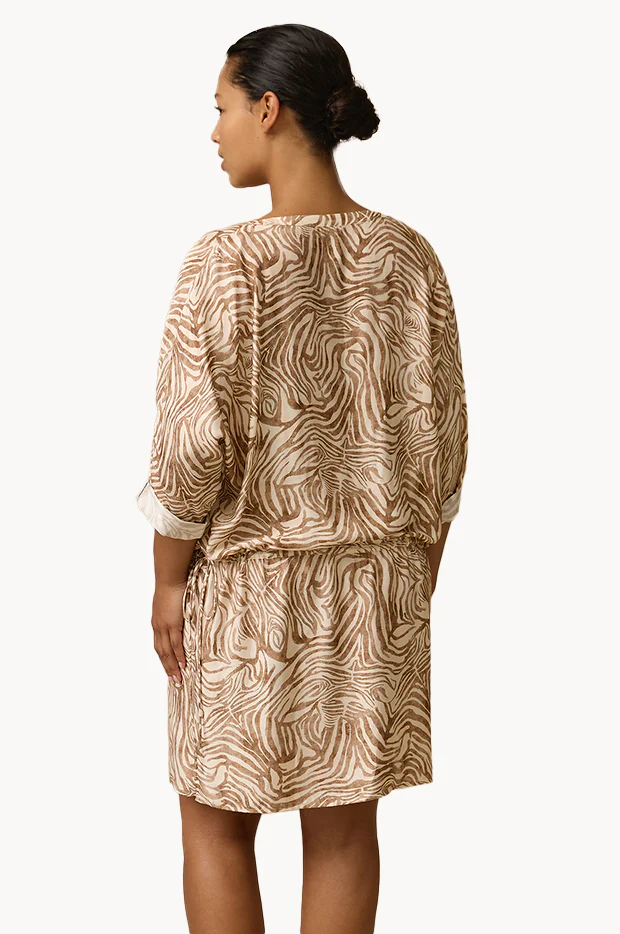 Nova 3/4 Sleeve Shirt Dress - Image 2