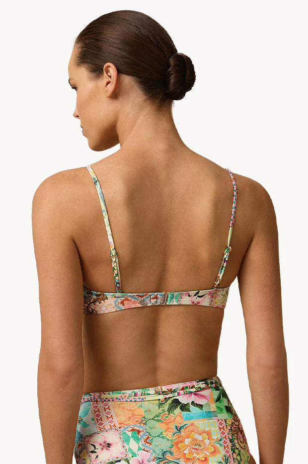 Simi Gathered Balconette Bra - Image 3