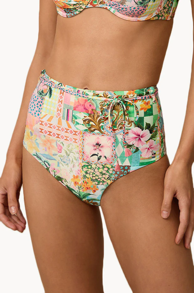 Simi High Waist Belted Retro Pant - Image 2