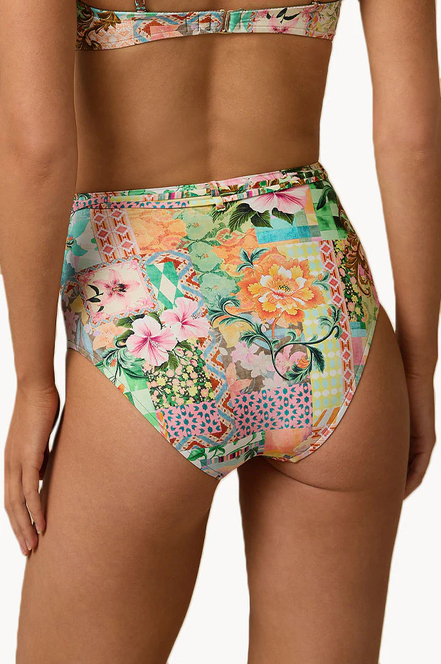 Simi High Waist Belted Retro Pant - Image 3