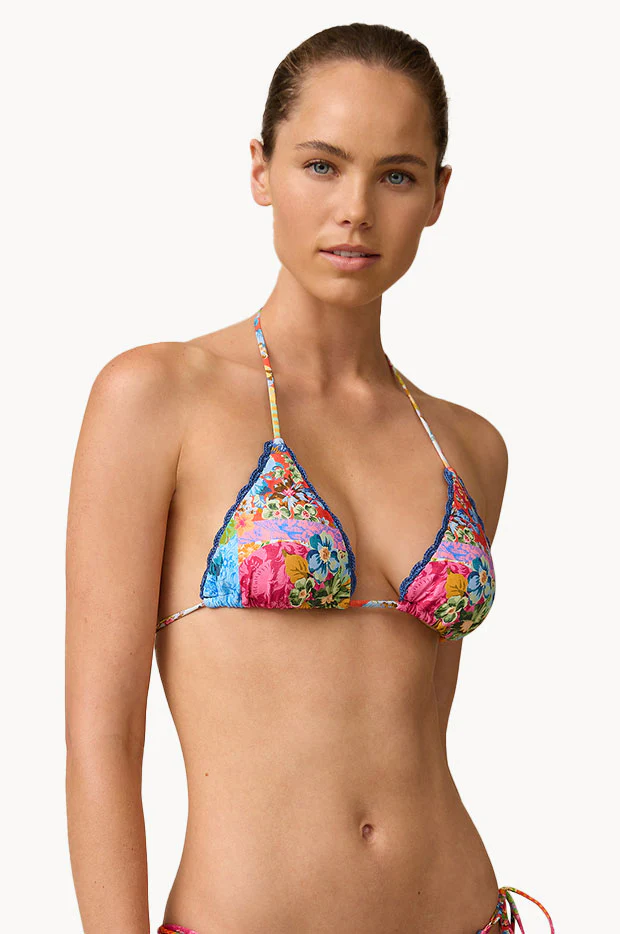 Stevie Crochet Edge Slide Tri - Image 2