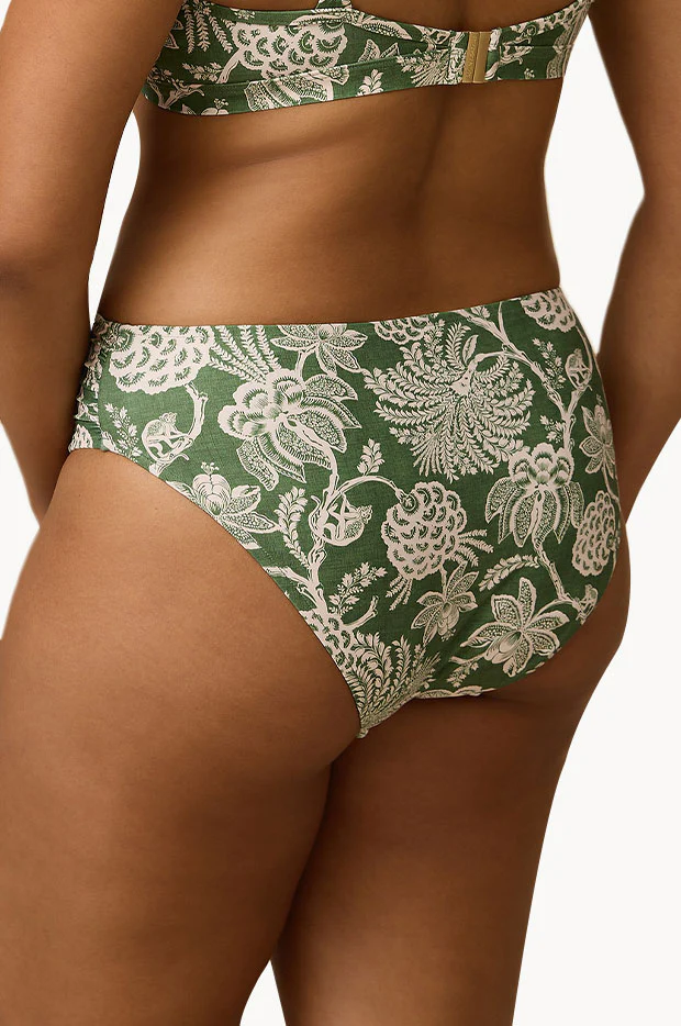 Zeni Mid Rise Ruched Pant - Image 2