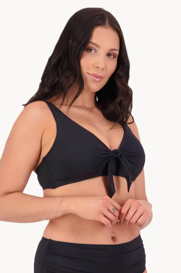 Contours F/G Cup Tie Front Bra - Image 6