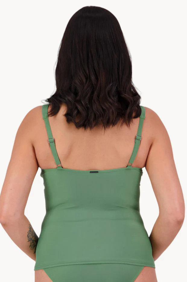 Contours F/G Cup Tie Front Tankini Separate - Image 2