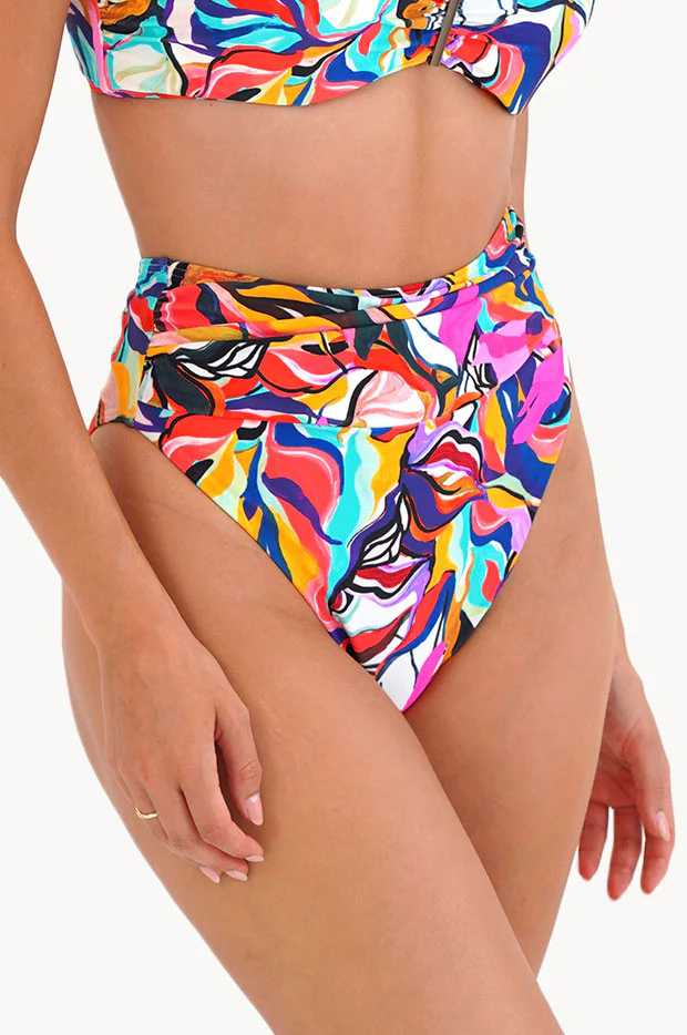 Nadia High Leg Gathered Pant - Image 3
