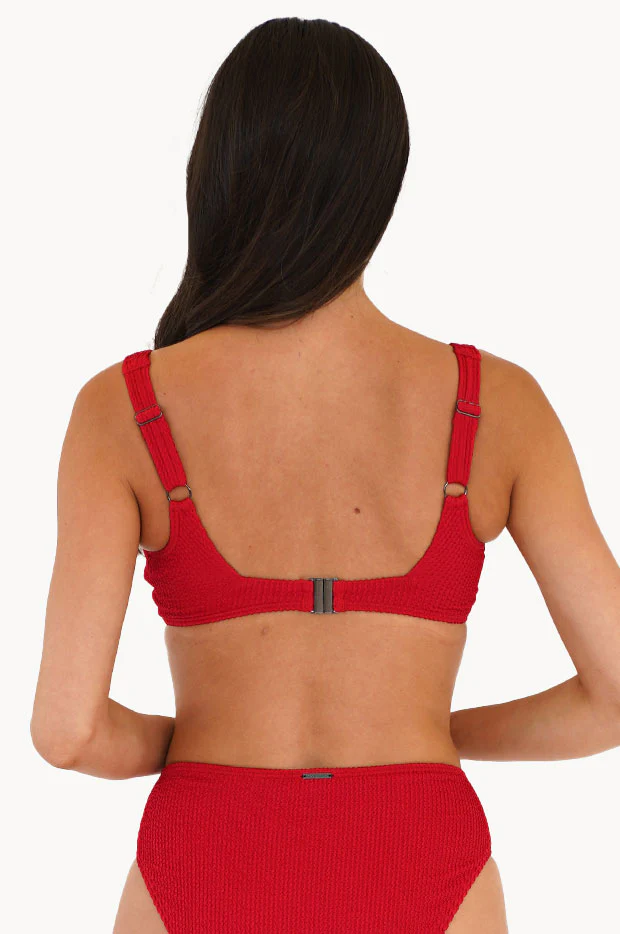 Retro Deco F/G Cup Square Neck Bra - Image 2