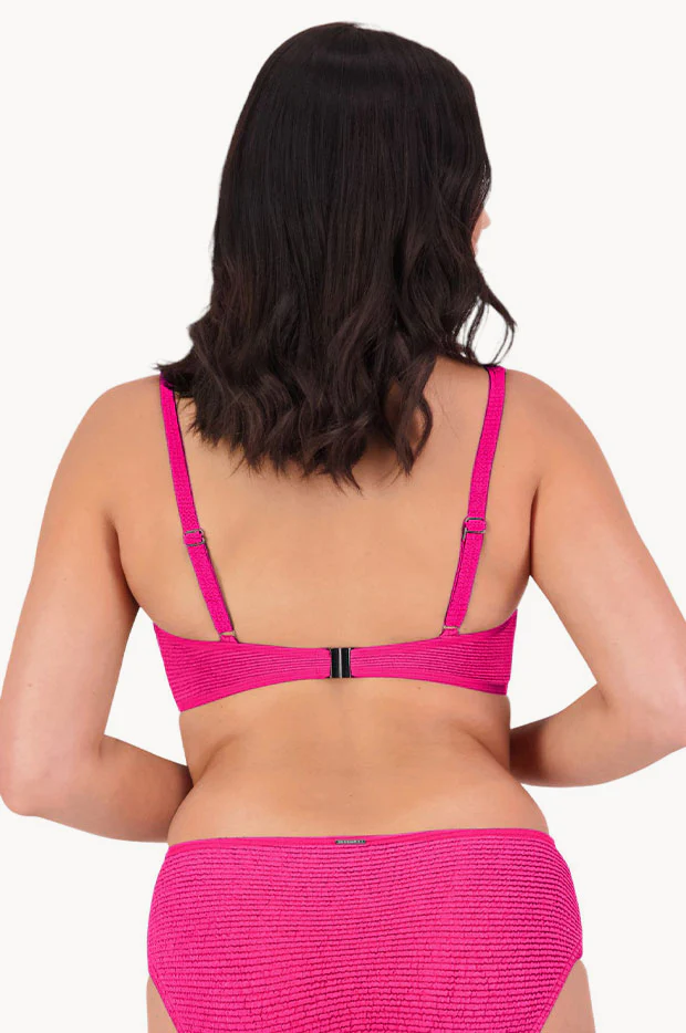 Retro Deco F/G Cup Wrap Front Bra - Image 2