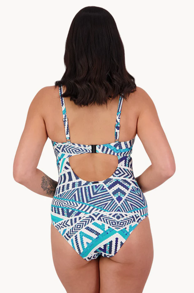 Tribal Geo DD/E Cup Ring Front One Piece - Image 2