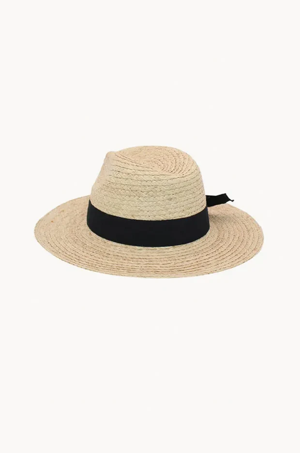 Aurelia Black Bow Band Fedora - Image 2