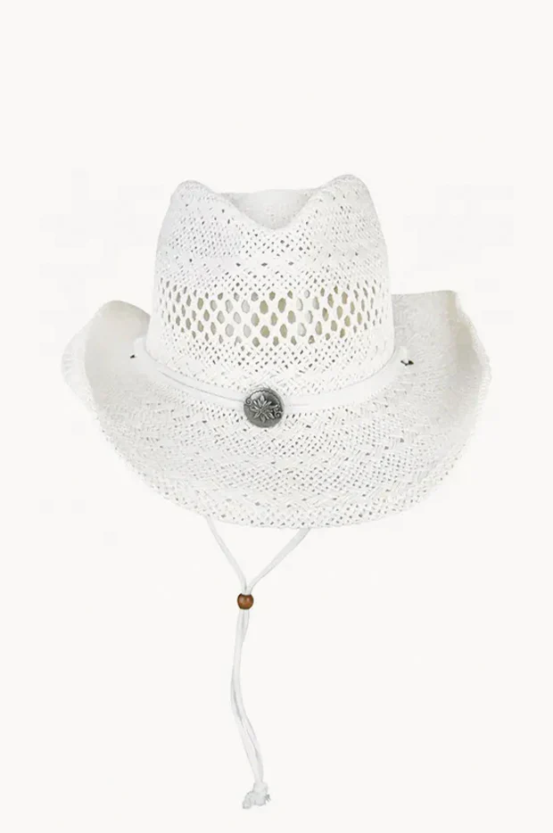 Bead Trim Cowboy Hat - Image 3