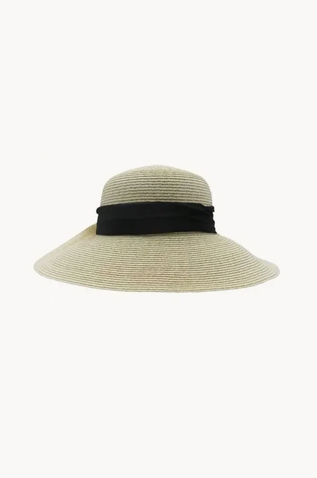 Bow Turn Up Back Adj Hat