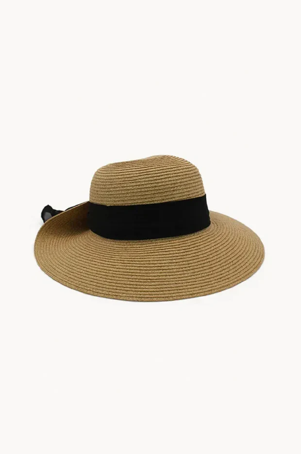 Bow Turn Up Back Adj Hat