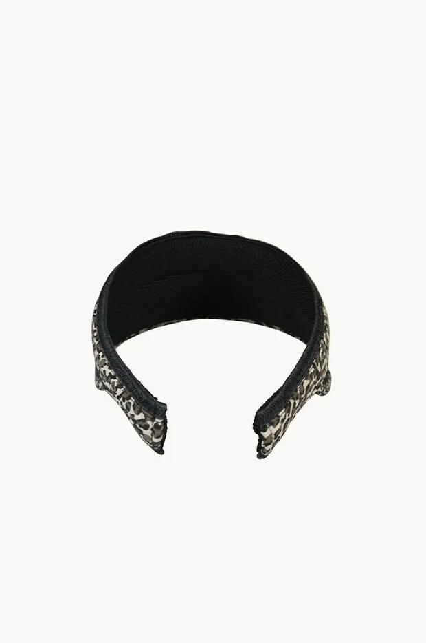 Morgan & Taylor Leopard Bind Visor - Image 3