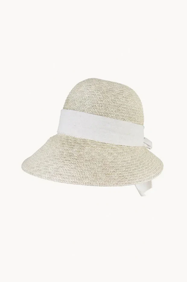 Raffia Bow Back Hat - Image 2