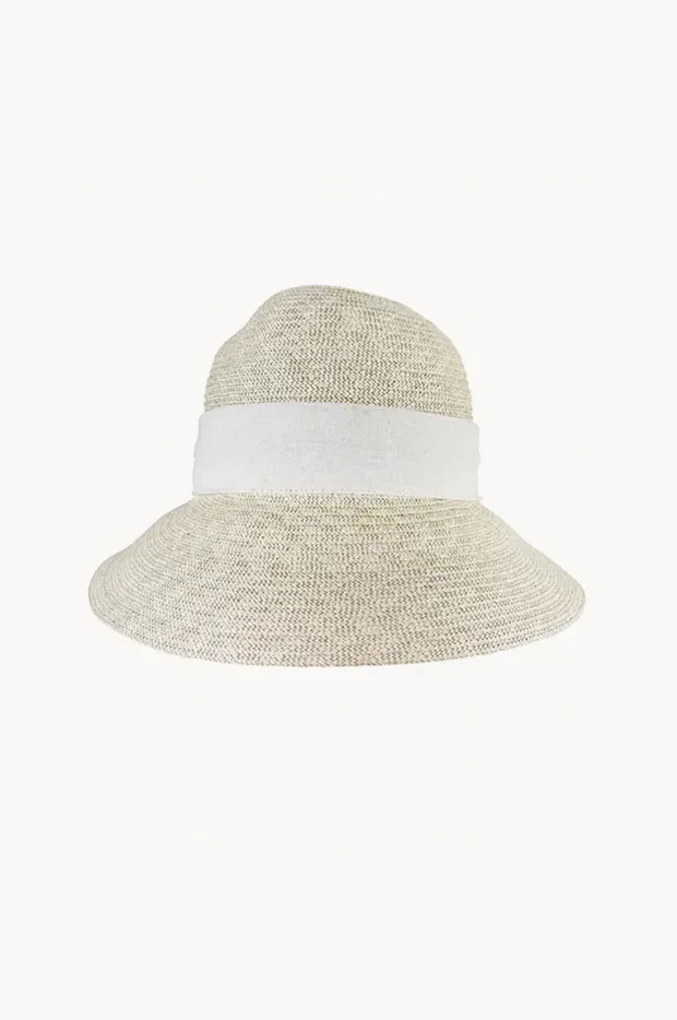Raffia Bow Back Hat - Image 3
