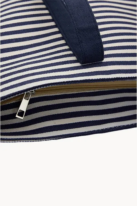 Sorrento Stripe Splice Beach Bag - Image 2
