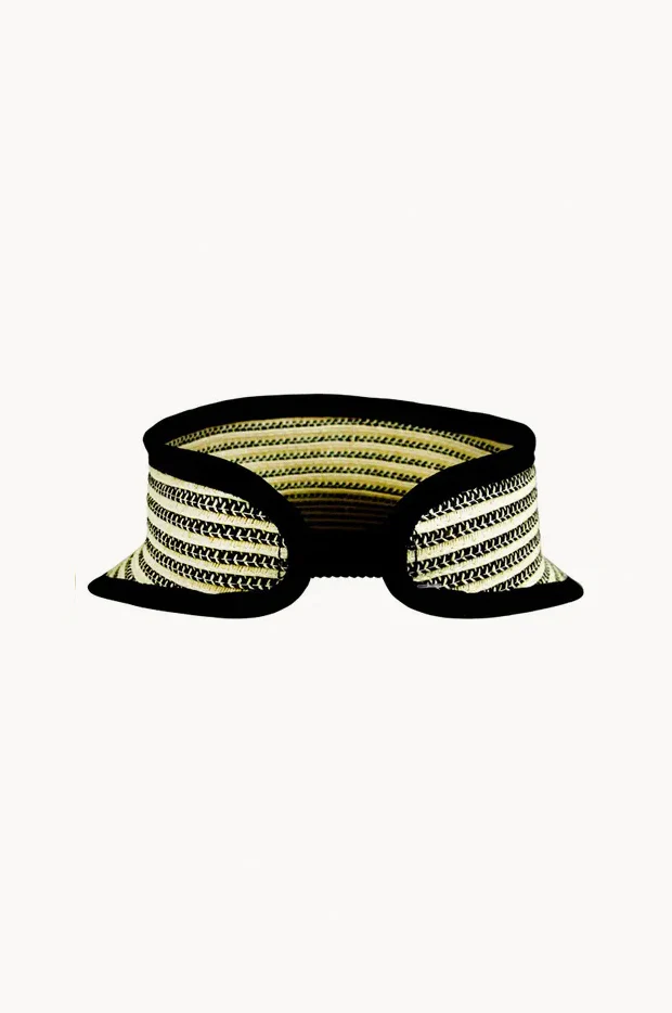 Stripe Wide Visor - Image 3