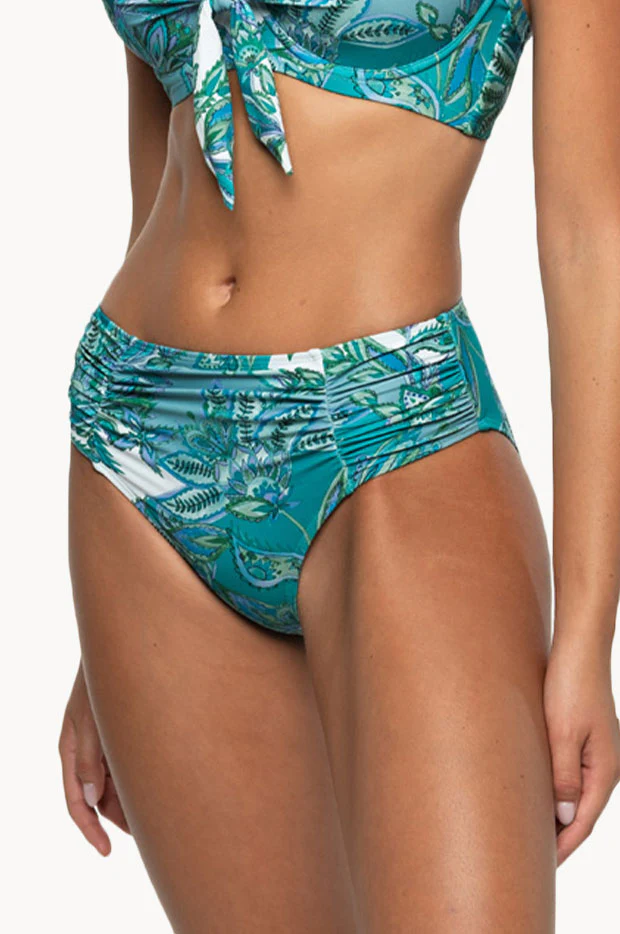 Fiorenza Brigitte Ruched Mid Pant - Image 3