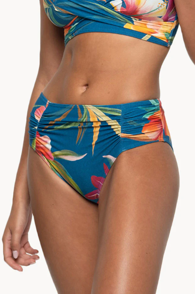 Hula Hula Brigitte Ruched Mid Pant - Image 3