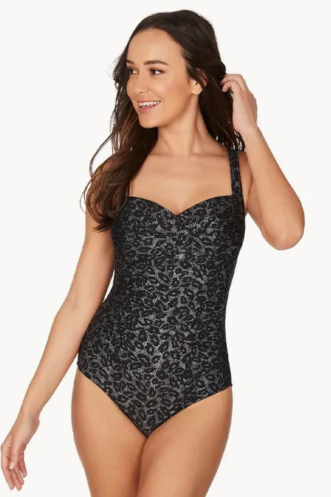 Leopard Foil Joanne One Piece