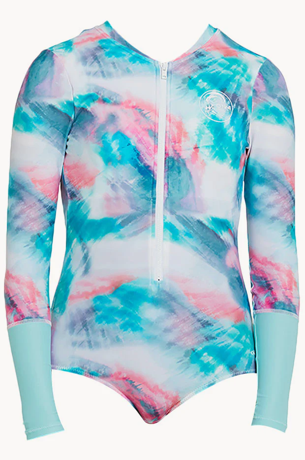 Girls Bahia Long Sleeve Sunsuit - Image 3